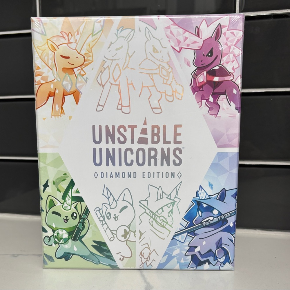 Unstable Unicorns Diamond Edition Game Sealed New